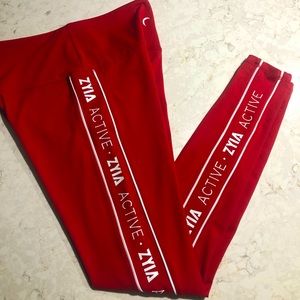Zyia Red Logo Light ‘n Tight High Rise Legging 28”